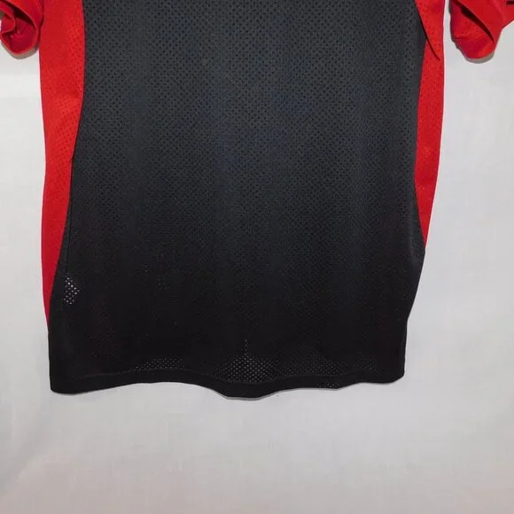 New Era Men's 3XL Ottawa Redblacks Replica Home Jersey CFL Red Black Football - Picture 10 of 10